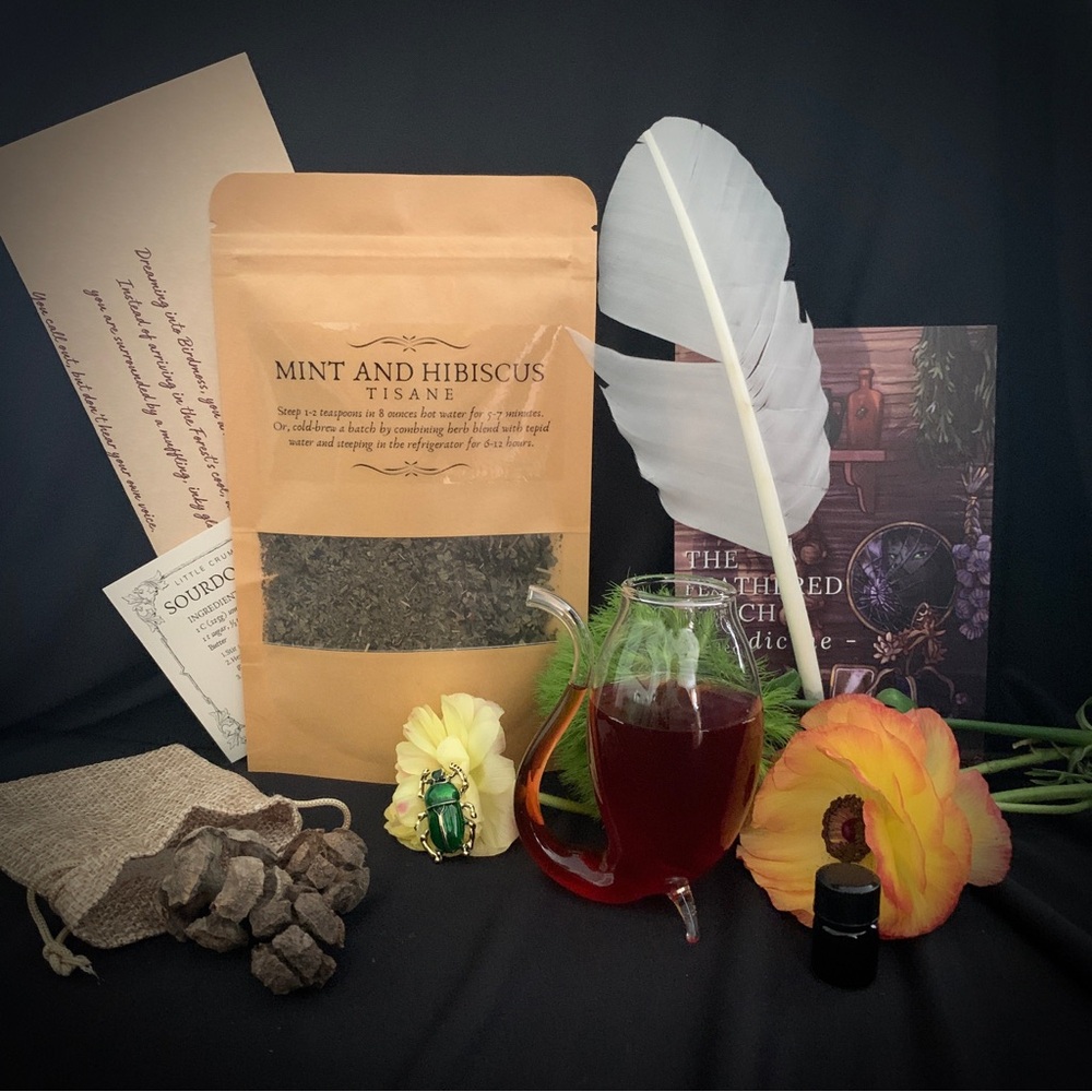 Bird moss box - the feathered witch